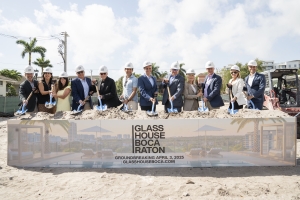 Developer 280 E Palmetto Park Road LLC Celebrates April 3 Groundbreaking Ceremony for Glass House Boca Raton, an Intimate Luxury Development in Downtown Boca Raton