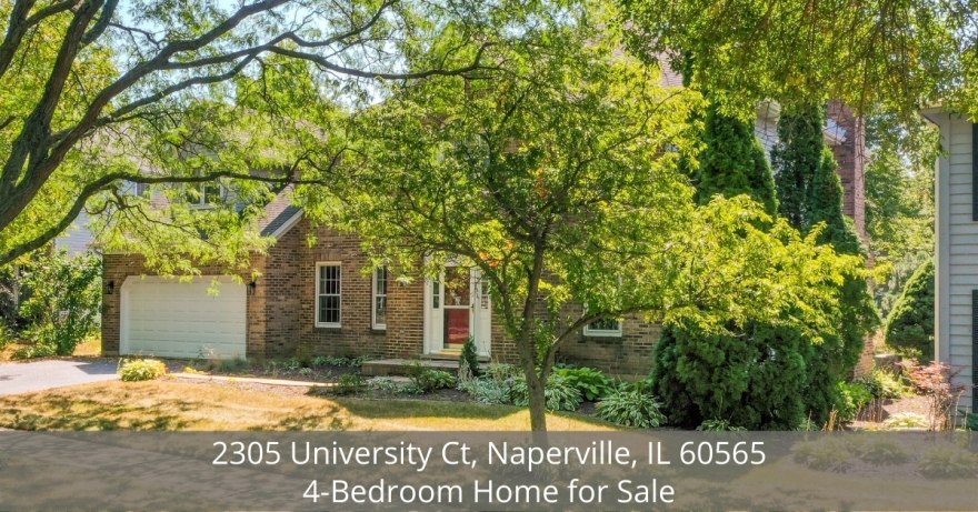 Naperville IL Home for Sale - Experience the perfect balance of the urban and suburban lifestyle in this Naperville IL home for sale.