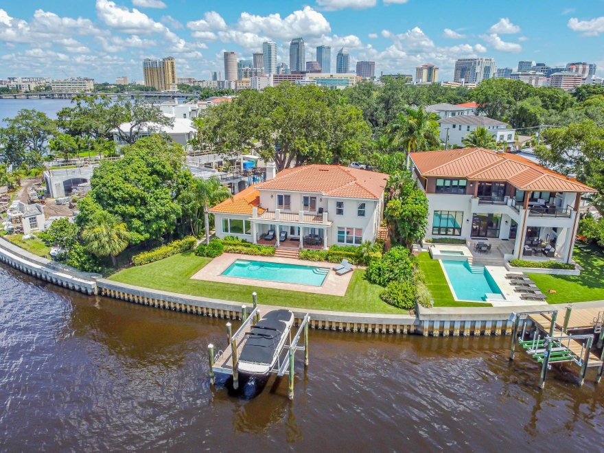 $7 Million Waterfront Wonder is Second Highest Sale on Davis Islands This Year