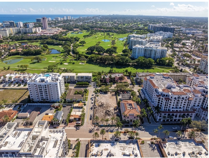 Demolition of Bank of America Building Completed on Site of Future Glass House Boca Raton; Construction of Intimate Luxury Development to Commence