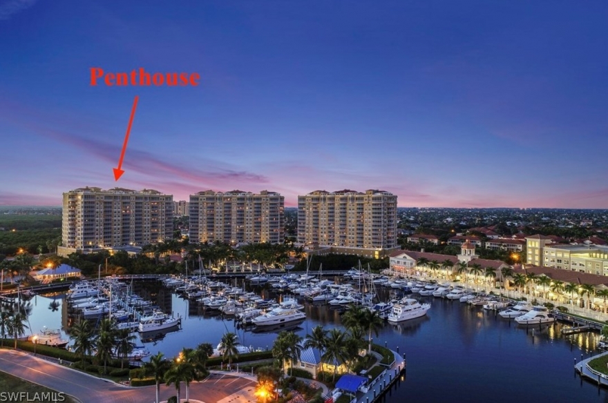 Record-setting Penthouse Unit in Cape Coral, Florida is on the Market