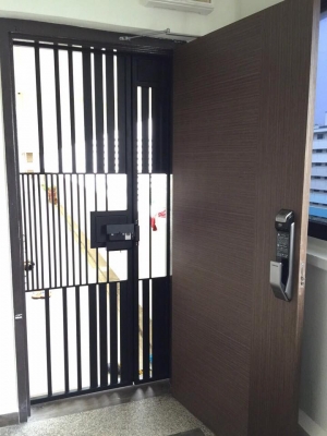 Discover Modern and Strong HDB Main Door with Great Look