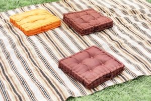 Hemp Organics Floor Seating Pillows for Comfortable and Sustainable Living