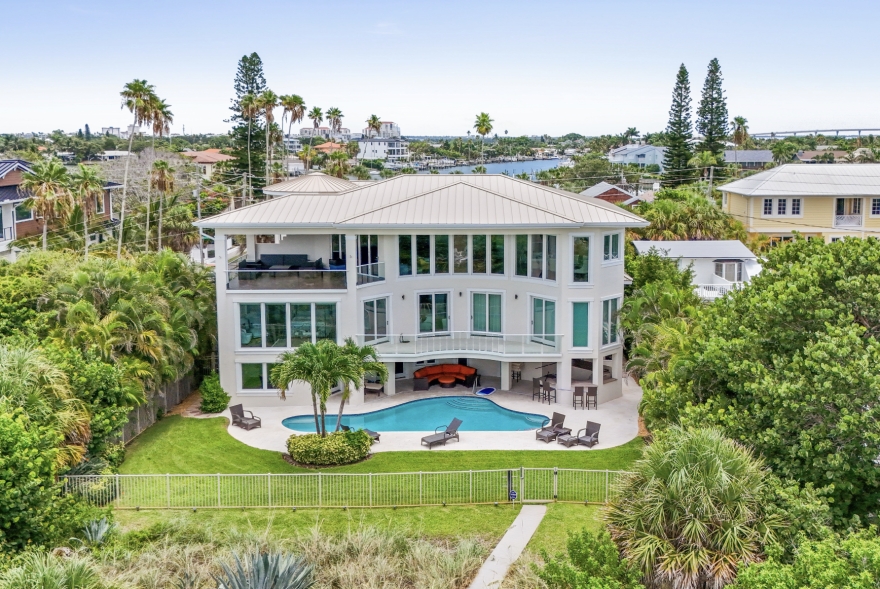 Record-Breaking Sale of $11.4 Million St. Pete Beach Gulf-Front Estate