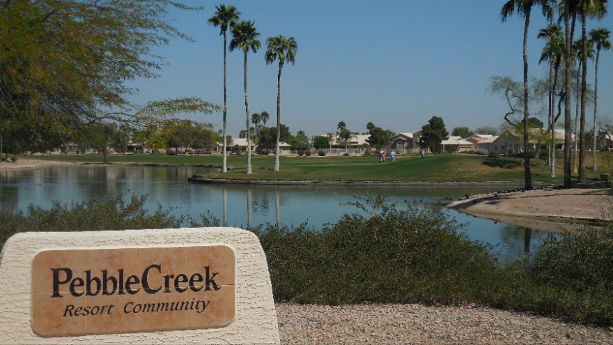 PebbleCreek Is a gated active adult retirement community in Metro Phoenix.
