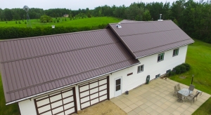 commercial roofing project