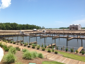 Helms Port Under Construction