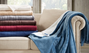 Blankets and plaids to change the look of your home